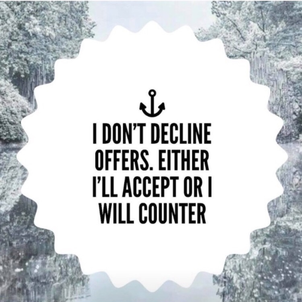 Make me an offer!